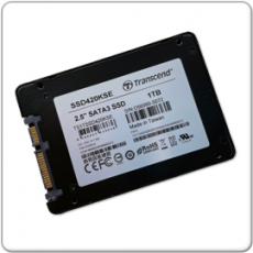 Transcend 1TB SSD - 2.5 - SATA 6Gb/s - TS1TSSD420KSE - 7mm *GEBRAUCHT*