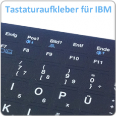 Notebook Tastaturaufkleber fr  IBM/Lenovo Notebooks