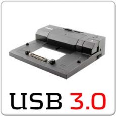 Dell Latitude und Precision Docking Station / Port Replicator PR03X mit USB 3.0