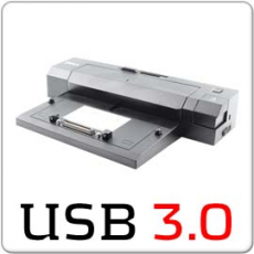 Dell Latitude und Precision Docking Station / Port Replicator PR02X mit USB 3.0