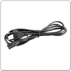 2-polig Stromkabel Netzkabel AC Kabel Kaltgerätekabel mit EU-Stecker *NEU*