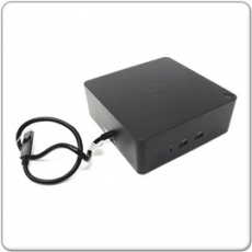 Dell K16A Thunderbolt USB-C Dock mit 130Watt Netzteil und Stromkabel