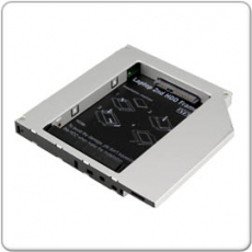 Zweite Festplatte Adapter HDD/SSD Einbaurahme IDE zu SATA 12.7 mm