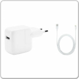 Apple USB Power Adapter A1357 + A1561 (10W) mit USB Kabel/Lightning Connector