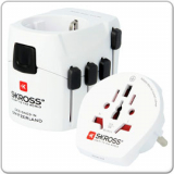 Skross World Adapter Pro - Reiseadapter - geeignet fr leistungsstarke Gerte