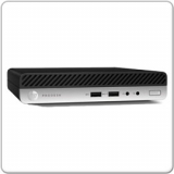 HP ProDesk 400 G3 Mini, Core i5-7500T - 2.7GHz, 8GB, 256GB, WLAN, BT, Win 10 Pro